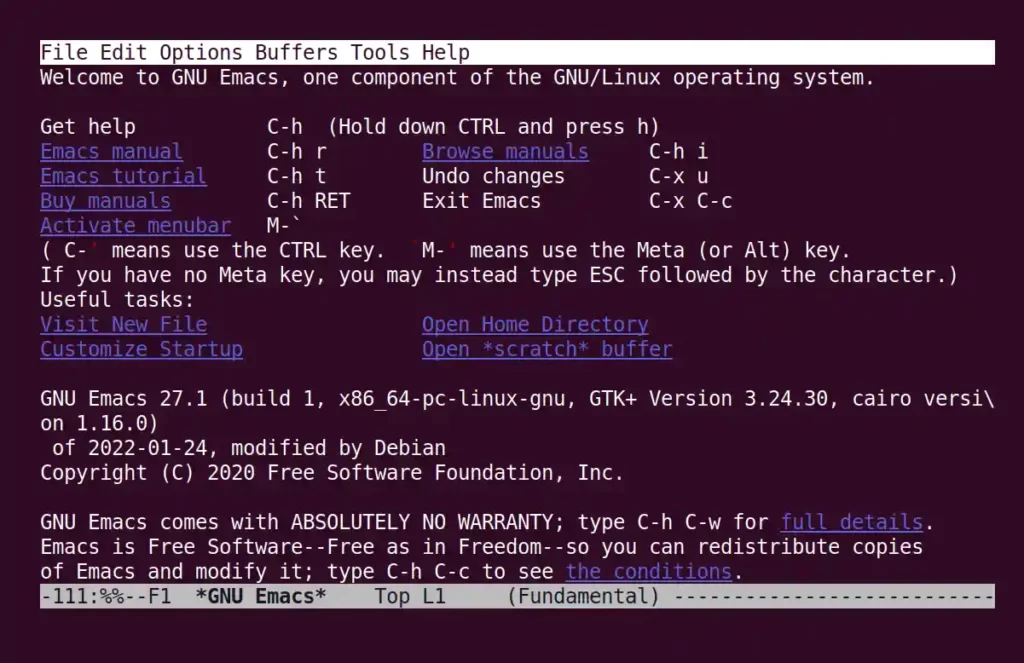 Opening the emacs command-line