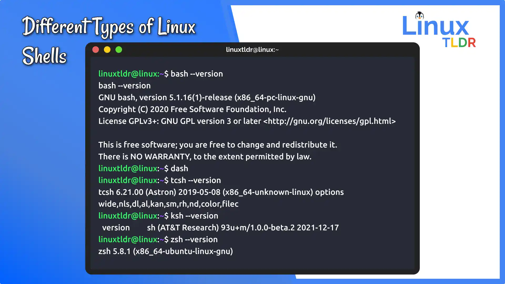 Shell Linux Linux Tutorial