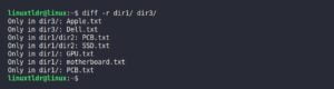 Beginners Guide for Diff Command in Linux