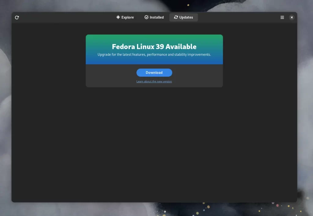 How to Upgrade to Fedora 39 from Fedora 38