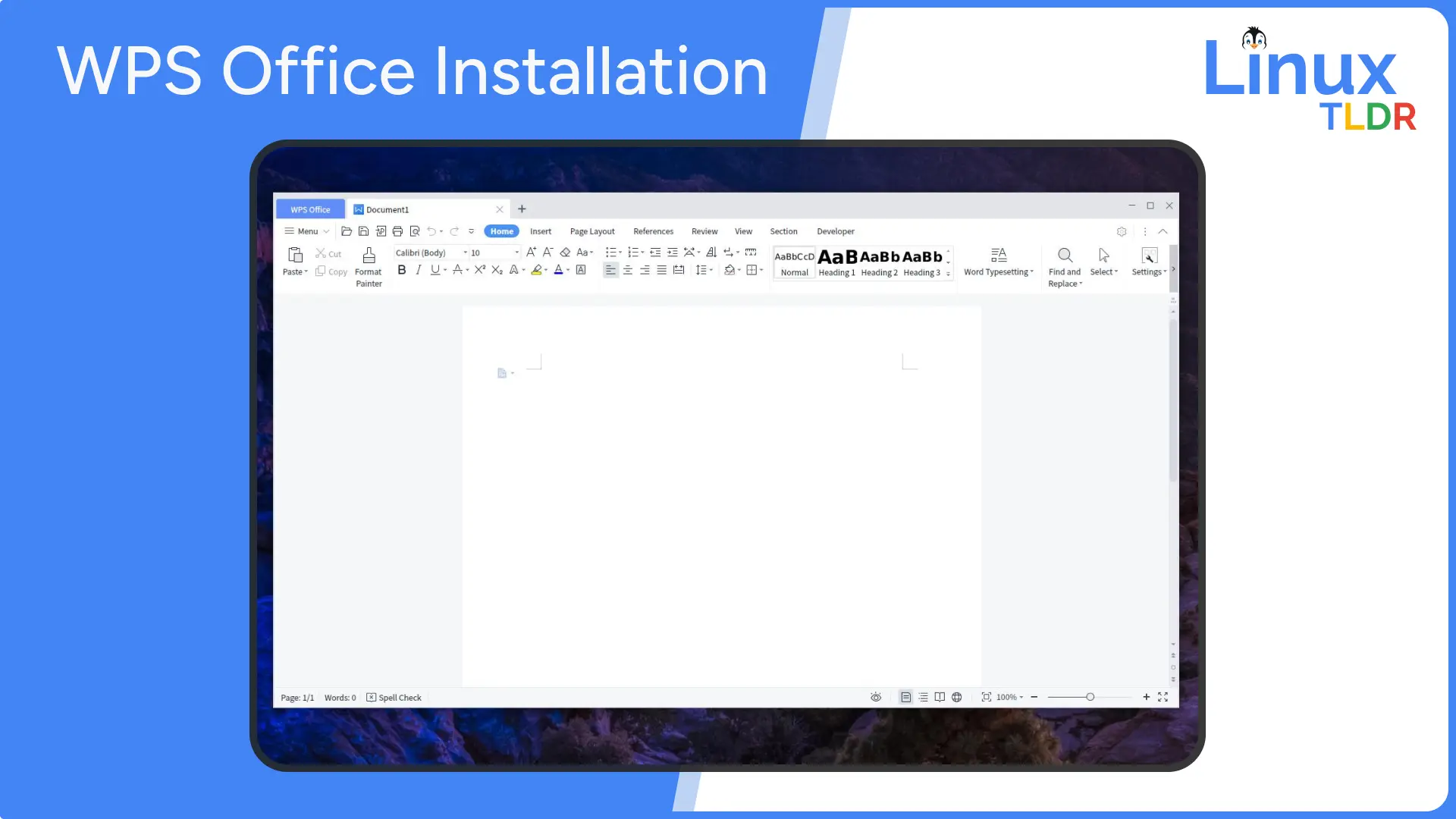 Installing WPS Office on Linux (a free MS Office alternative)