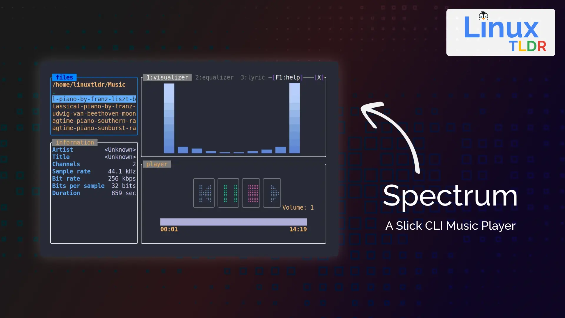 spectrum music player