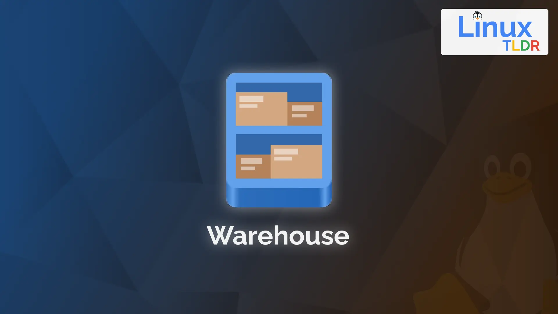 warehouse flatpak