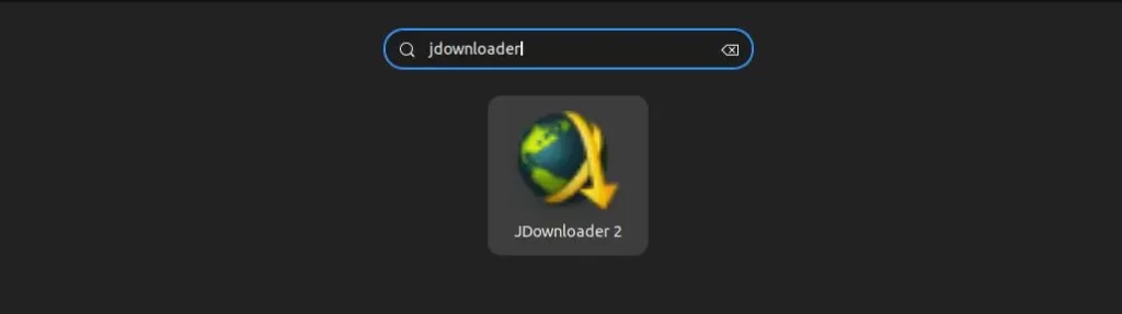 launching jdownloader