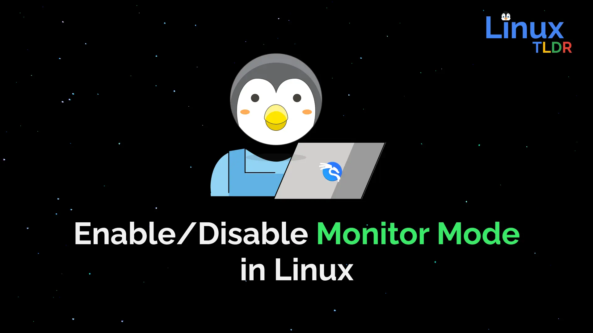enable monitor mode linux