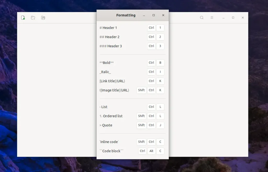 norka markup shortcut