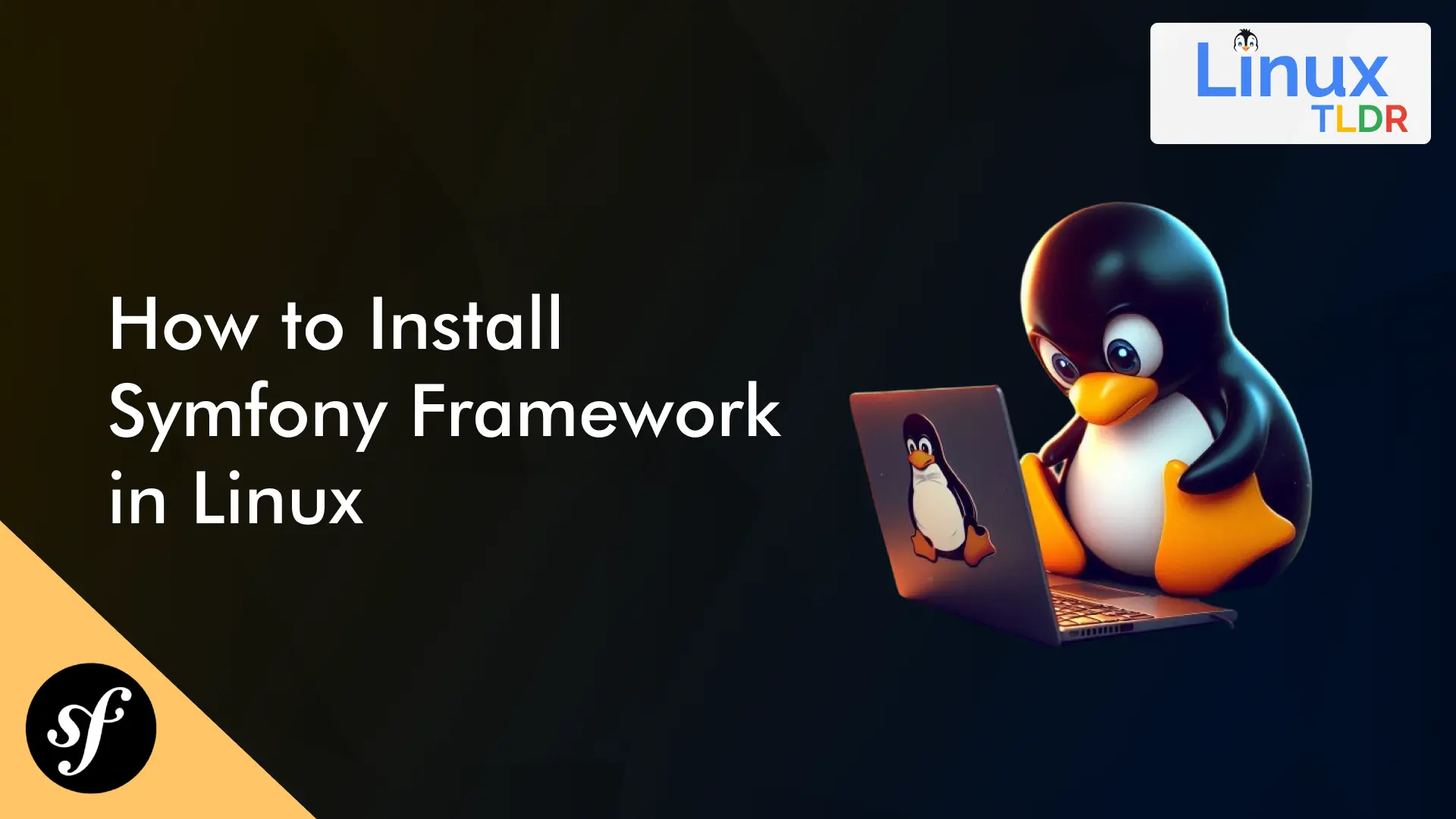 install symfony framework on linux