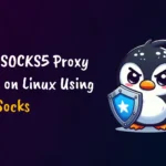 setup socks5 proxy server using microsocks