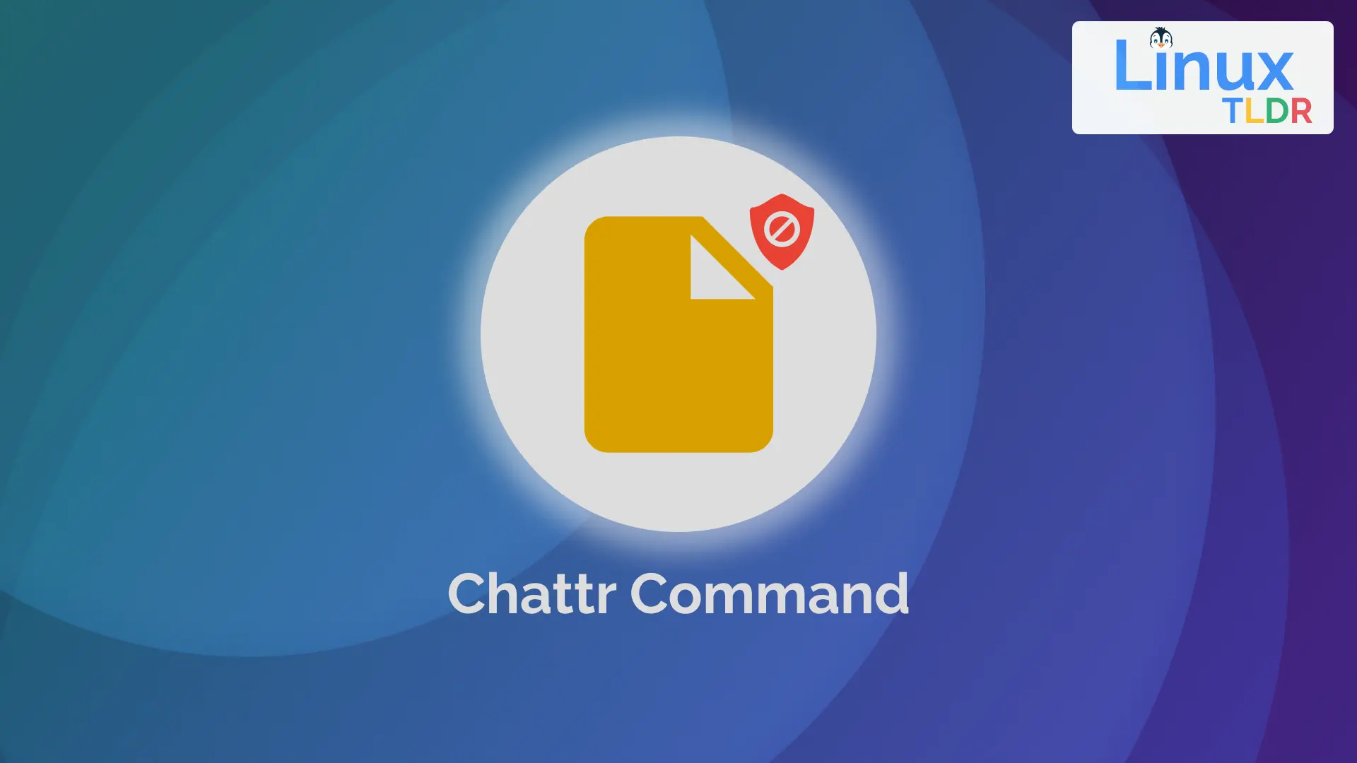 chattr command