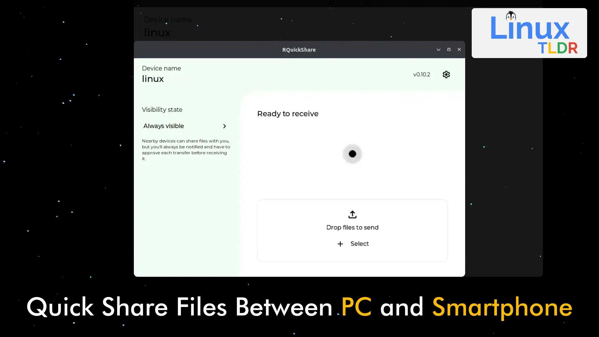 RQuickShare Linux